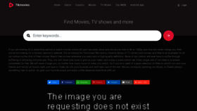 What Tikmovies.com website looked like in 2022 (1 year ago)