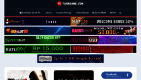 What Tasikgame.com website looked like in 2022 (1 year ago)