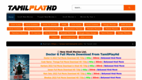 What Tamilplayhd.com website looked like in 2022 (1 year ago)