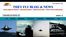 What Theyflyblog.com website looked like in 2022 (1 year ago)
