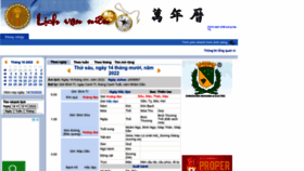 What Thoigian.com.vn website looked like in 2022 (1 year ago)