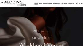 What Theweddingcollective.co.za website looked like in 2022 (1 year ago)