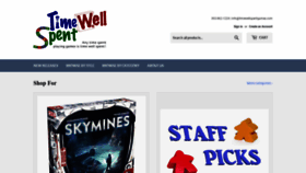 What Timewellspentgames.com website looked like in 2022 (1 year ago)