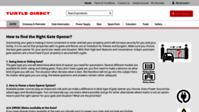 What Turtle-direct.co.nz website looked like in 2022 (3 years ago)