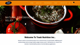 What Trasknutrition.com website looked like in 2022 (1 year ago)