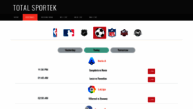 What Totalsporteks.net website looked like in 2022 (1 year ago)