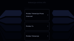 What Telewizja-online.info website looked like in 2022 (1 year ago)