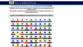 What Tucolectivo.info website looked like in 2022 (1 year ago)