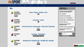 What Thesport.sx website looked like in 2022 (3 years ago)