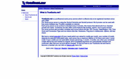 What Truesocks.net website looked like in 2022 (1 year ago)
