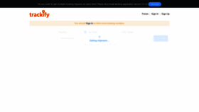 What Trackify.today website looked like in 2022 (1 year ago)