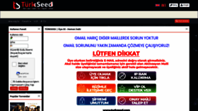 What Turkseed.com website looked like in 2022 (1 year ago)