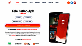 What Telelatino.org website looked like in 2022 (1 year ago)