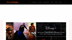What Trendraja.in website looked like in 2022 (1 year ago)