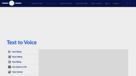 What Textfromtospeech.com website looked like in 2022 (3 years ago)