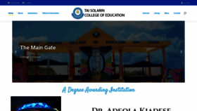 What Tasce.edu.ng website looked like in 2022 (1 year ago)
