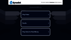 What Texaspoker888.org website looked like in 2022 (1 year ago)