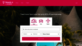 What Tmobiletravel.com website looked like in 2022 (1 year ago)