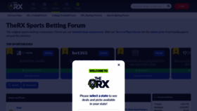 What Therxforum.com website looked like in 2022 (1 year ago)
