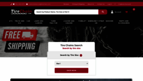 What Tirechain.com website looked like in 2022 (1 year ago)