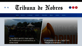 What Tribunadenobres.com.br website looked like in 2022 (1 year ago)