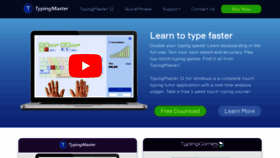 What Typingmaster.com website looked like in 2022 (1 year ago)