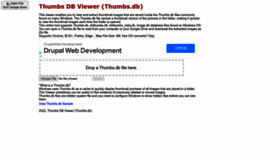 What Thumbsdb.herokuapp.com website looked like in 2022 (1 year ago)