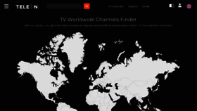 What Teleon.tv website looked like in 2022 (1 year ago)