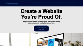 What Tiptopwebsite.com website looked like in 2022 (1 year ago)