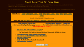 What Takhli.org website looked like in 2022 (1 year ago)