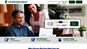What Theganedengroup.com website looked like in 2022 (1 year ago)