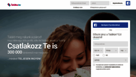 What Talalka.hu website looked like in 2022 (1 year ago)