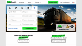 What Truckscout24.fr website looked like in 2022 (1 year ago)