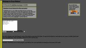 What Tractplotter.com website looked like in 2022 (2 years ago)