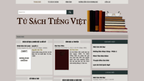 What Tusachtiengviet.com website looked like in 2022 (1 year ago)