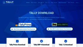 What Tallyerp9download.com website looked like in 2022 (1 year ago)