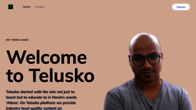 What Telusko.com website looked like in 2022 (1 year ago)
