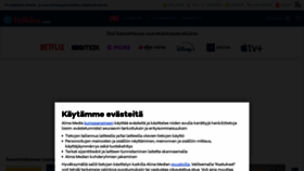 What Telkku.fi website looked like in 2022 (1 year ago)