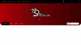 What Taflish.com website looked like in 2022 (1 year ago)