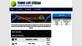 What Tennis-stream.net website looked like in 2022 (1 year ago)