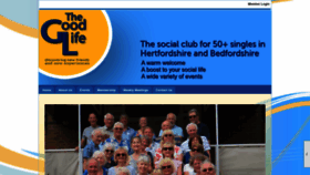 What The-goodlife.org.uk website looked like in 2022 (1 year ago)