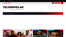 What Telenovelasweb.com website looked like in 2022 (1 year ago)