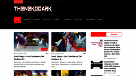 What Thenekodark.com website looked like in 2022 (1 year ago)