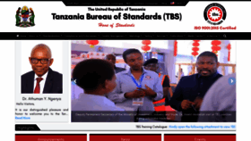 What Tbs.go.tz website looked like in 2022 (1 year ago)