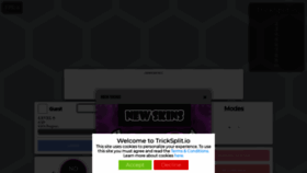 What Tricksplit.io website looked like in 2022 (1 year ago)