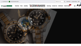 What Time4diamonds.com website looked like in 2022 (1 year ago)