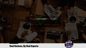 What Trustedconsumerreview.com website looked like in 2022 (3 years ago)
