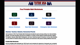 What Tutor-usa.com website looked like in 2022 (1 year ago)