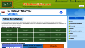 What Tablasdemultiplicar.com website looked like in 2022 (1 year ago)