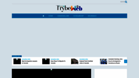 What Trybeweb.com.ng website looked like in 2022 (1 year ago)